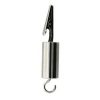Kumihimo counter weight, 3 oz., 87 Gr.; alligator clip and hook. 